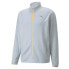 Фото #1 товара Puma Cloudspun Full Zip Running Jacket Mens Grey Casual Athletic Outerwear 52239