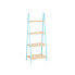 Bathroom Shelves Blue Natural Bamboo Pine 40 x 109,3 x 30 cm