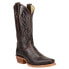 Фото #2 товара Justin Boots Mayberry Embroidered Square Toe Cowboy Womens Brown Casual Boots C