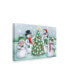 Фото #2 товара Mary Urban Classic Snowmen IV Canvas Art - 15" x 20"