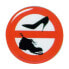 Фото #2 товара ERREGRAFICA Relief No Shoes On Board Sign