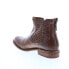 Фото #6 товара Bed Stu Baylene F321148 Womens Brown Leather Zipper Chukkas Boots 6.5