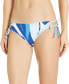 Фото #1 товара La Blanca Women's 236746 Side Shirred Hipster Bikini Bottom Swimwear Size 8
