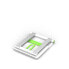 Belkin B2B118 - Multimedia stand - Green - Silver - Tablet