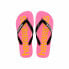 Women's Flip Flops Havaianas Top Logomania Blue Pink