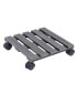 Plant Trolleys 2 pcs Gray 11.8"x11.8"x3" WPC