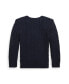 Toddler and Little Boys Cable-Knit Cotton Sweater