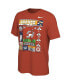 ფოტო #3 პროდუქტის Men's Orange Clemson Tigers 2022 Orange Bowl Illustrated T-shirt