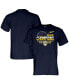 Фото #2 товара Men's Navy Toledo Rockets 2023 MAC Women's College Basketball Conference Tournament Champions T-shirt