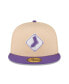 ფოტო #3 პროდუქტის Men's Peach, Purple Chicago White Sox 2005 World Series Side Patch 59FIFTY Fitted Hat