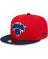 Фото #4 товара Men's Red, Navy New York Knicks 59FIFTY Fitted Hat