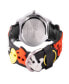 ფოტო #2 პროდუქტის Boy's Disney Mickey Mouse Black Plastic Strap Watch 32mm