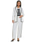 ფოტო #1 პროდუქტის Women's Contrast-Trim Blazer