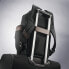Фото #6 товара Мужской городской рюкзак черный с карманом Samsonite Kombi 4 Square Backpack with Smart Sleeve, Black/Brown, 15.75 x 9 x 5.5-Inch