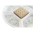 Фото #3 товара поднос для закусок DKD Home Decor Разноцветный Натуральный Бамбук Керамика Cottage 23,5 x 23,5 x 7 cm