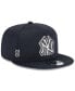 Фото #4 товара Men's Navy New York Yankees 2024 Clubhouse 9FIFTY Snapback Hat