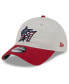 Men's Red Miami Marlins 2024 Fourth of July 9TWENTY Adjustable Hat