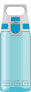 Фото #1 товара Бутылка для воды SIGG 8631.40 - 500 мл - Ежедневное использование - Цвет Аква - Пластик - Взрослый - Мужчина/Женщина