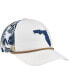 Фото #1 товара Men's White The Players Tropics Tech Rope Flexfit Adjustable Hat