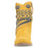 Фото #8 товара Dingo Bandida Paisley Studded Round Toe Cowboy Booties Womens Yellow Casual Boot