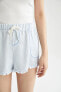 Фото #3 товара Пижама defacto Fall in Love Striped Shorts