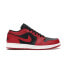 Фото #2 товара Кроссовки Nike Air Jordan 1 Low Reverse Bred (Красный, Черный)