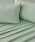 Фото #2 товара Rayon from Bamboo Blend Crease-Resistant 3 Piece Sheet Set, Twin