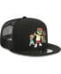 Men's Black Rocket Power Trucker 9FIFTY Snapback Hat