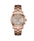 ფოტო #1 პროდუქტის Women's Alessandra Diamond (1/5 ct.t.w.) 18K Rose Gold Plated Stainless Steel Watch