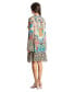 ფოტო #4 პროდუქტის Women's Short Long Bell Sleeves Dress