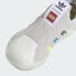 儿童 LEGO/乐高 x adidas originals Superstar 360 防滑耐磨 低帮 儿童板鞋 米色
