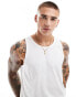 Фото #2 товара New Look jersey vest in white