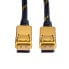 Фото #7 товара ROLINE GOLD DisplayPort Cable - DP-DP - M/M 2 m - 2 m - DisplayPort - DisplayPort - Male - Male - 4096 x 2560 pixels