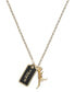Фото #1 товара COACH women's Signature Tag Pendant Necklace