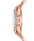 ფოტო #3 პროდუქტის Women's Liliane Rose Gold-Tone Stainless Steel Bracelet Watch 36mm