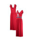Фото #1 товара Women's Red St. Louis Cardinals Game Over Maxi Dress