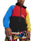 Фото #1 товара Куртка PUMA мужская с капюшоном Winners Circle Colorblocked Full-Zip