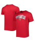 ფოტო #2 პროდუქტის Men's Heathered Red Tampa Bay Buccaneers Training Collection T-shirt