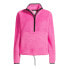 Фото #4 товара No Boundaries Juniors Plush Sweater Women's Size 3XL (21) Pink Quarter Zip