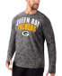 Фото #4 товара Men's Black Green Bay Packers Camo Performance Long Sleeve T-shirt