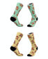 ფოტო #1 პროდუქტის Men's and Women's Hipster Bears Socks, Set of 2