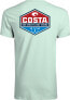 40% Off Costa Tech Trinity Performance SS Fishing Shirt - Green- UPF 50