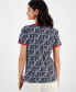 ფოტო #2 პროდუქტის Women's Love Boat Printed T-Shirt