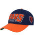 Фото #4 товара Big Boys Navy, Orange Chicago Bears Shredder Adjustable Hat