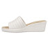 VANELi Ceren Womens White Casual Sandals 310129