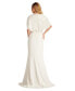 Фото #2 товара Women's Reba Embellished Cape Overlay Bridal Gown