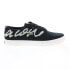 Lacoste Jump Serve Lace 0121 2 Mens Black Canvas Lifestyle Sneakers Shoes