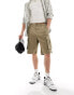 Фото #2 товара AllSaints Slane cargo shorts in light khaki