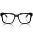 ფოტო #2 პროდუქტის Men's Square Eyeglasses, DG5101 52