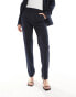 Фото #4 товара Mango tailored cigarette trousers in navy